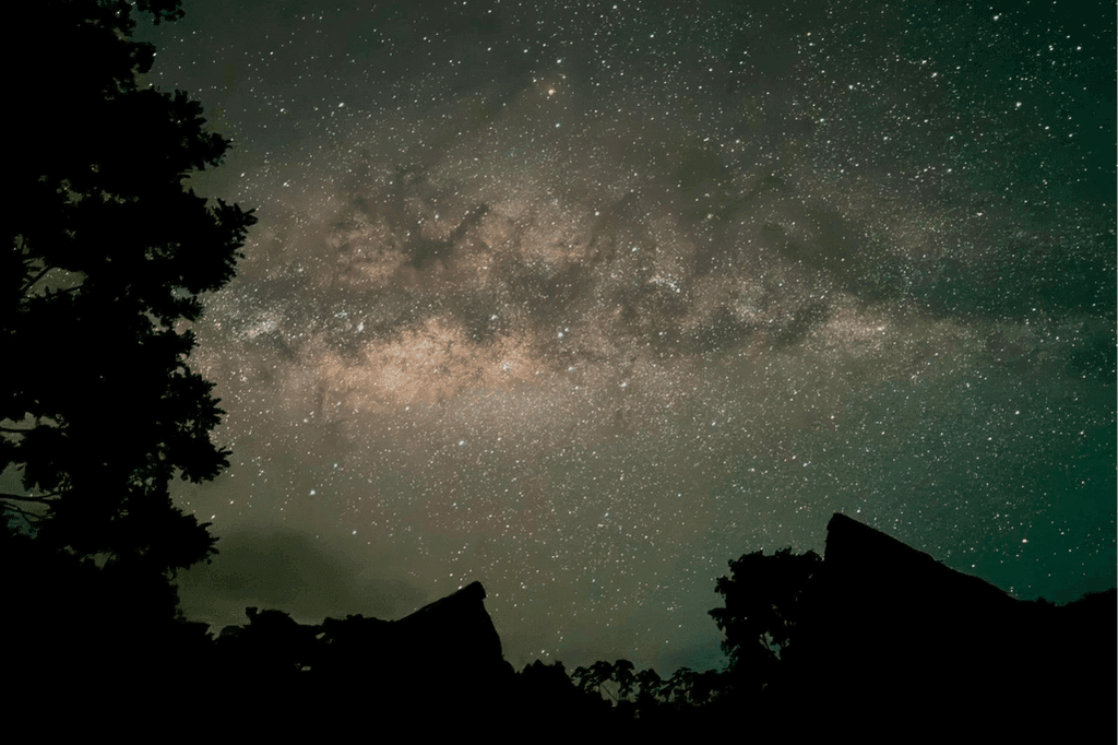 Starry Night at Blue Morpho Ayahuasca Retreat
