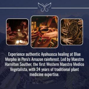 Ayahuasca healing in Amazon rainforest.