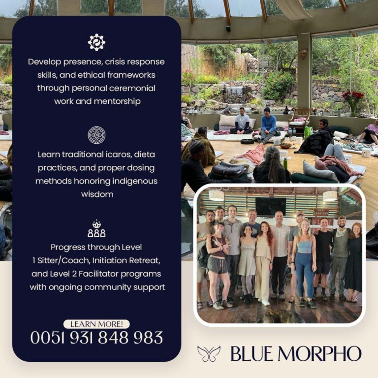 plant medicine facilitator training