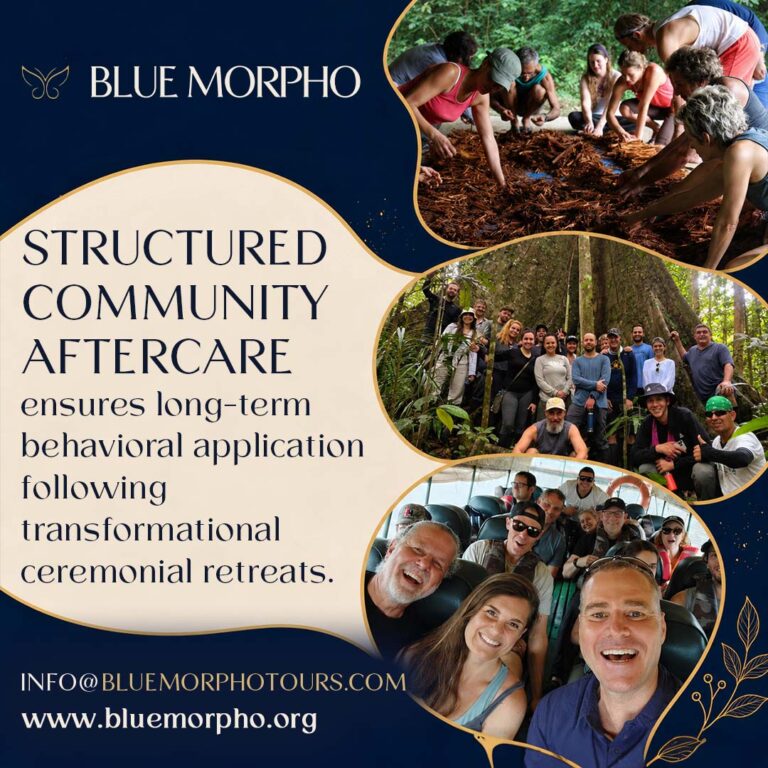 Blue Morpho retreat integration