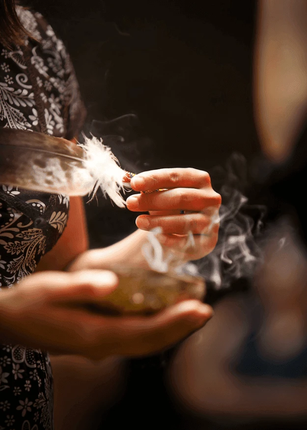 Smudging with Hamilton Souther