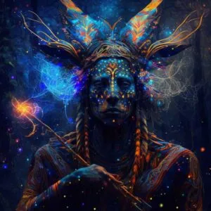 Blue Morpho Academy Shamanic Art Shaman of the Stars Psychedelic Coaching
